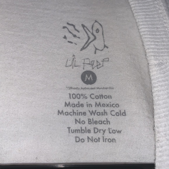 LIL PEEP CRY BABY OFFICIAL T-SHIRT - Picture 3 of 5